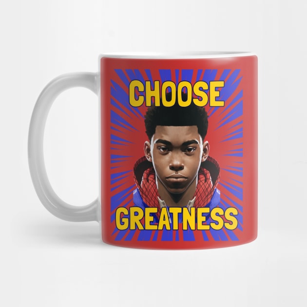 choose greatness - miles morales by WOAT